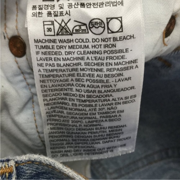Levi's Blue Jeans - Picture 6 of 8
